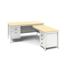 Techmark metal desks and containers allow you to comprehensively equip your workstation with functional and aesthetic furniture.