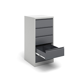 Techmark metal filing cabinets in many different dimensions are used in particular in offices, medical facilities, doctors' offices, as well as libraries, schools, universities and other entities that keep records of personal, accounting documentation, etc.